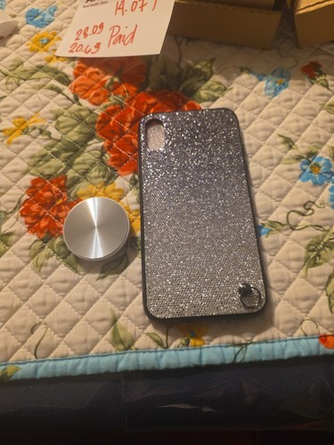 Iphone max silver case in - silver,